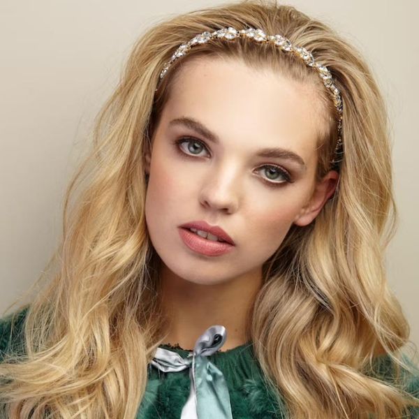 Clipes de cabelo Barrettes Stonefans Crystal Papterpip for with Elastic Band Acessórios de casamento 2021 Luxo Rhinestone Bride Headband