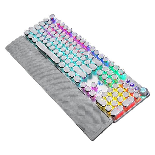 

eipln f2058 keyboard,green axis nets punk game with hand rest keyboards