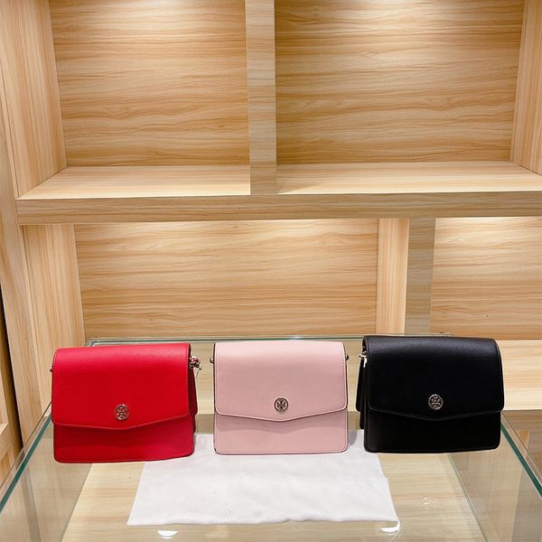 

tb women's 21 new solid robinson chain small square single shoulder messenger flip color matching underarm organ bag