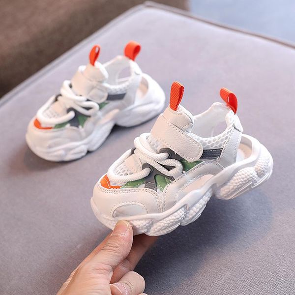 

sandals children girls beach shoes toddler girl little, Black;red