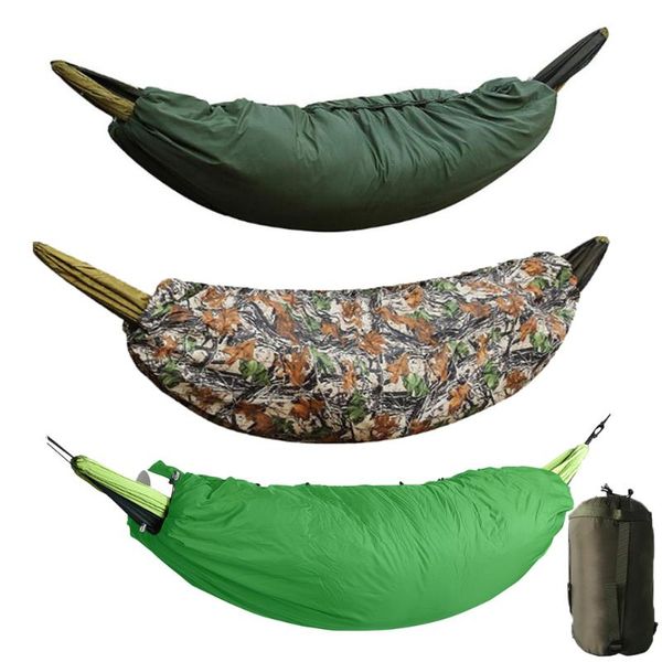

full length envelope hammock quilt winter underquilt warm under blanket cotton sleeping bag bags