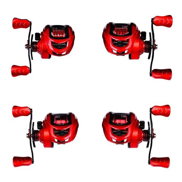 

metal bait casting wheel 7.2:1 high speed sea fishing reel 10kg max drag baitcasting reels