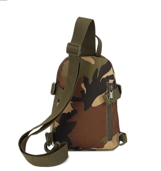 Taktik Molle Ordusu Göğüs Çantası Açık Evrensel Erkek Kadın Crossbody Sling Omuz Paketleri Seyahat Yürüyüş Kamp Mini Camo Çok Fonksiyonlu Sırt Çantası