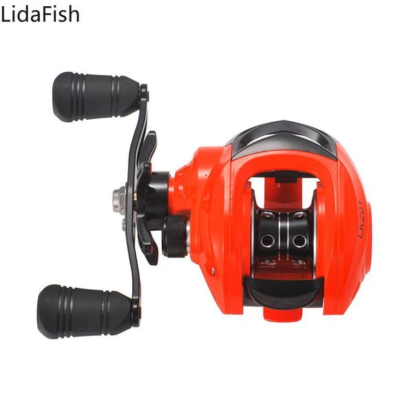 

17+1bbs super long baitcasting reel 7.2:1 gear ratio magnetic brake system 220g fishing reels
