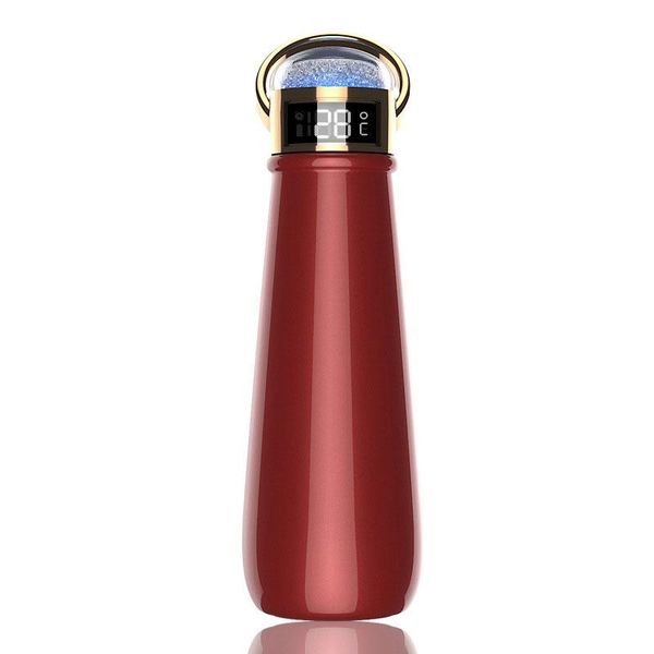 

water bottle 420ml vacuum insulated mug with shining lid led touch screen real-time temperature display ya88