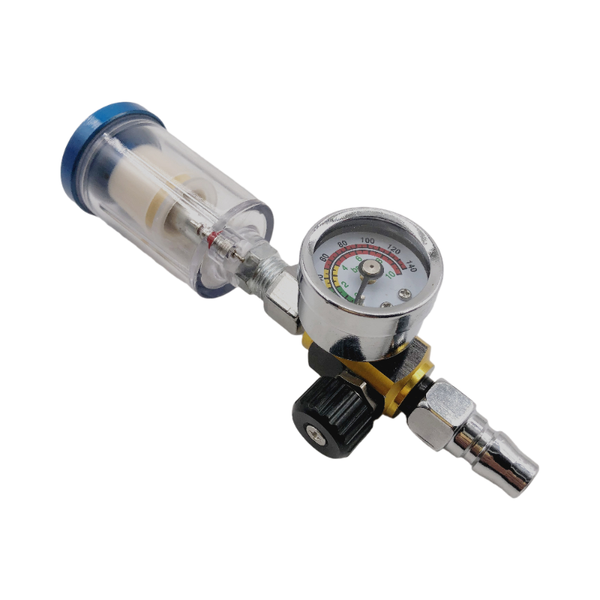 

professional spray guns gun air regulator gauge & in-line water trap filter tool and mini paint filte