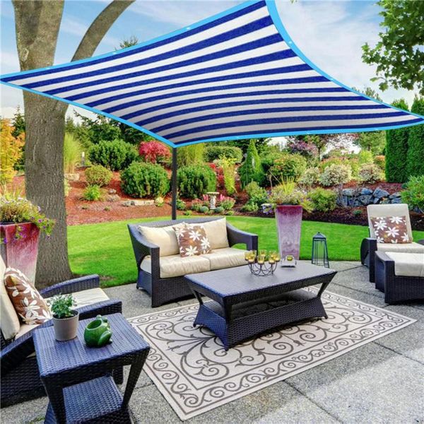 

shade sun striped balcony privacy shielding outdoor camping net parasol gazebo shades sail canopy roof