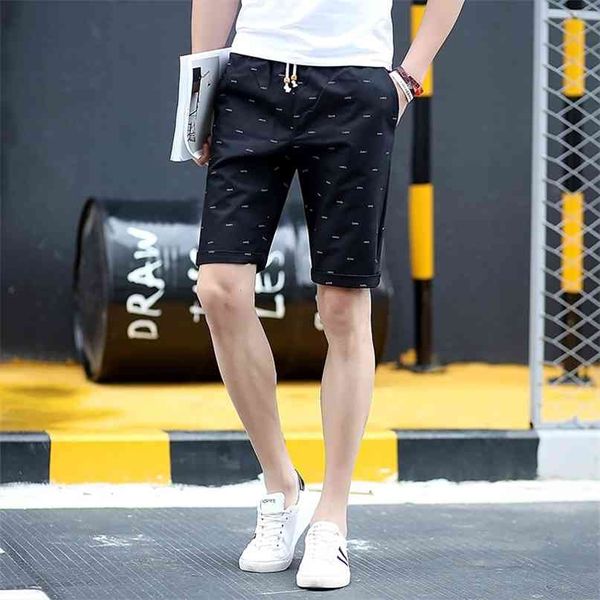 

arrival men shorts cotton casual beach bottoms elastic waist fashion brand boardshorts plus size homme 3 210713, White;black