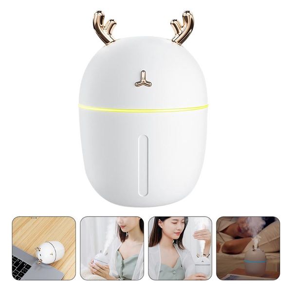

fragrance lamps portable 300ml air humidifier aroma oil diffuser usb mist sprayer with light