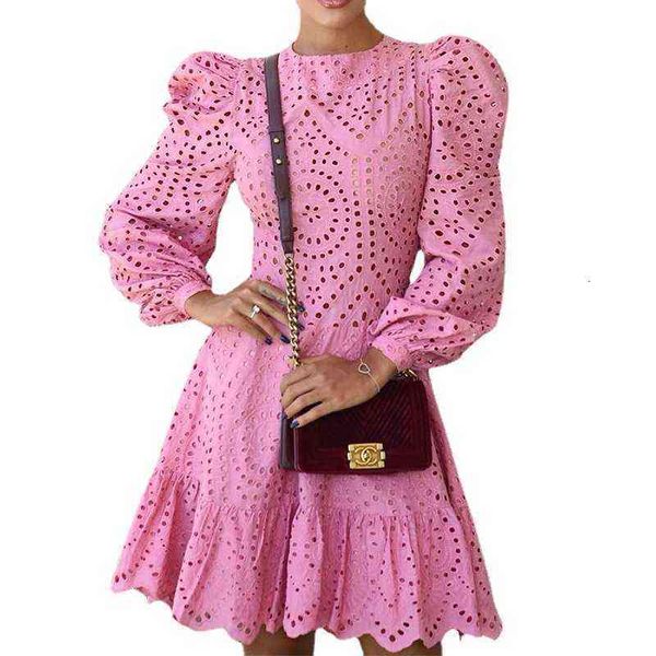 

cut 2021 out short skirt slim lady lace drs fd007, Black