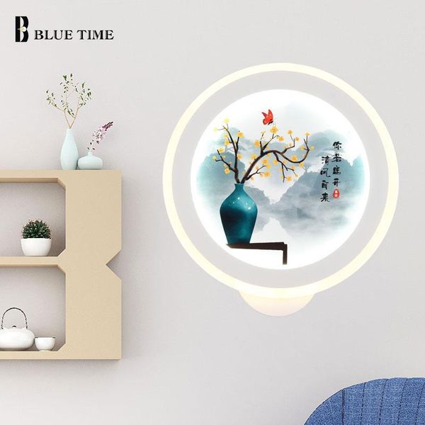 

wall lamp creative modern led light for living room bedroom bedside dining home decor sconce lighting acrylic fixtures