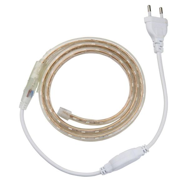 

strip smd flexible light 60leds/m waterproof tape with power plug 1m/2m/5m/6m for outdoor garden strips led