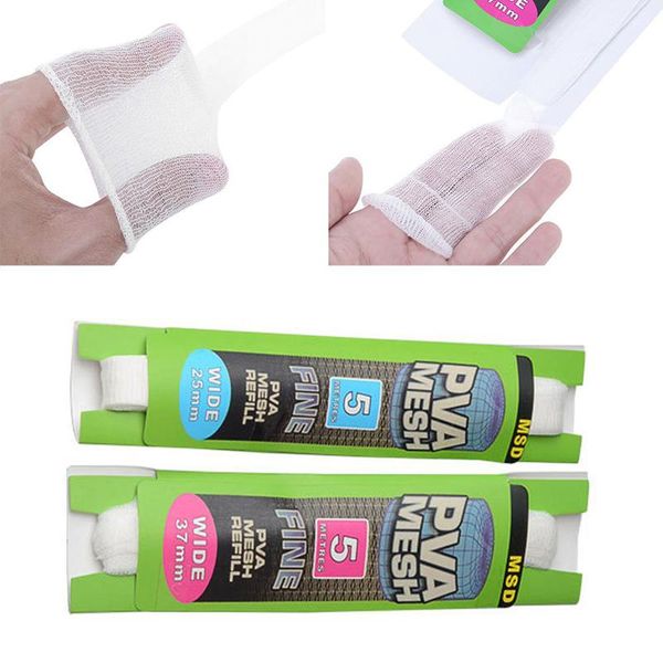 

fishing accessories 5m pva mesh water-soluble bait net carp feeder trap bag nets soluble in water to beat tackle