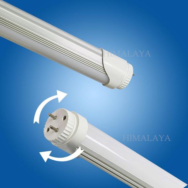 

bulbs toika 50pcs/lot 10w rotatable 2ft 600mm t8 led tube 180 degree light smd 2835