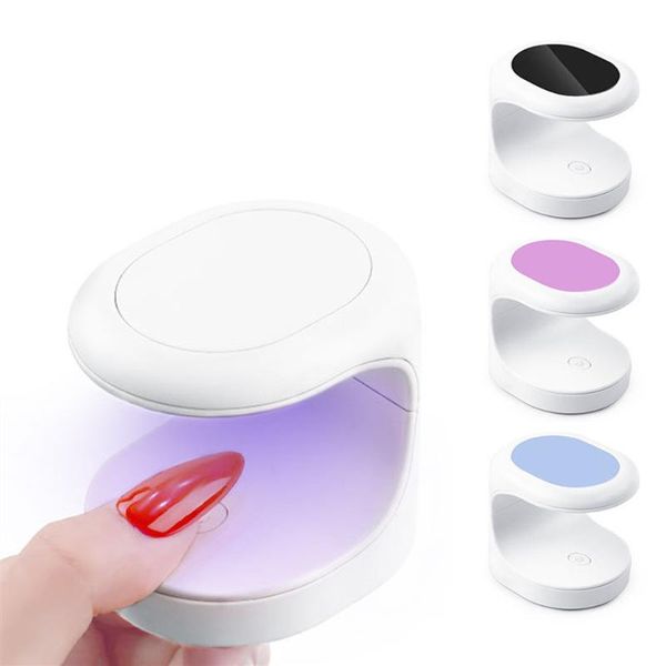 

nail dryers mini dryer uv led lamp gel manicure machine 5w single finger usb connector art tool curing light for polish