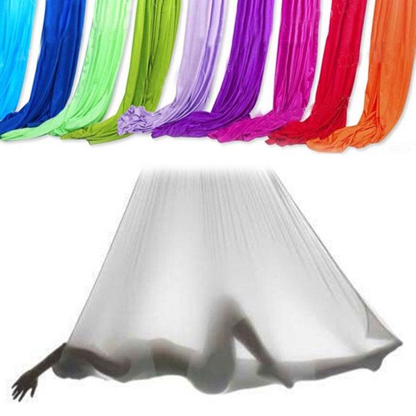 

900kg bearing 2.8m*1m 2.8m*5m aerial yoga hammock swing latest multifunction anti-gravity belts for training mosquito net