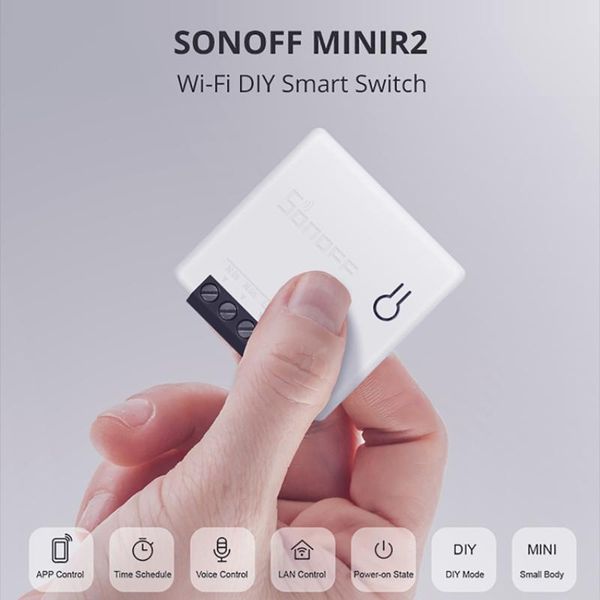 

smart home control ewelink sonoff minir2 diy wifi mini switch timer wireless switches automation compatible with alexa google ifttt