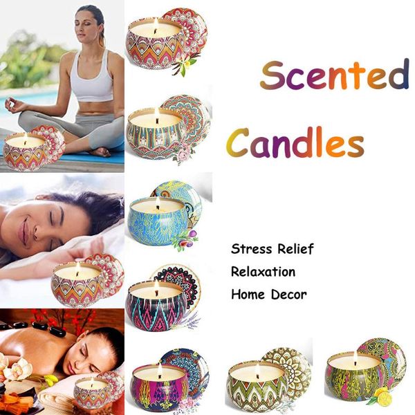 

long lasting scented candles all natural soy relaxing stress relief kit exquisite concise and beautiful