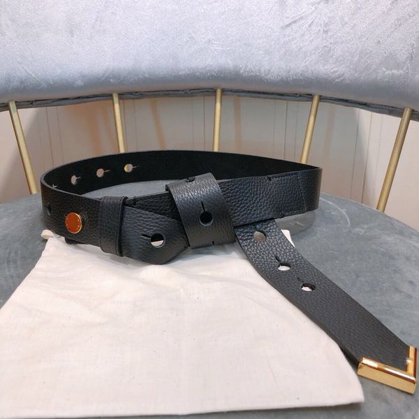 

f 2021 3cm fashion women luxurys men designers belts classic belt with box, d6656 real leather production ,the factory source, Black;brown