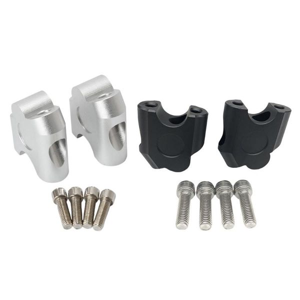 

handlebars motorcycle cnc handlebar riser clamp 7/8' easy install
