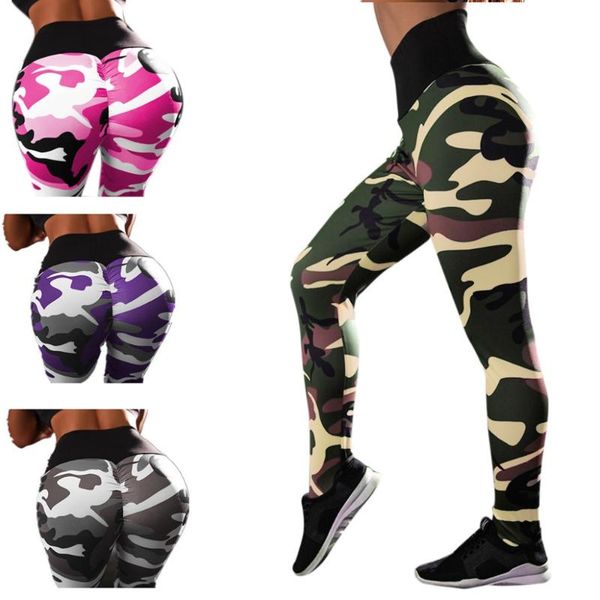 

women's pants & capris women workout print leggings fitness sports gym running athletic trouser pantalon comfortable sweatpants camoufl, Black;white