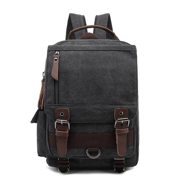 

school bags 2021 canvas backpack travel student men's and women's general