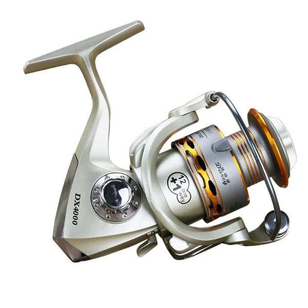 

12+1bb spinning reel metal no-gap fishing wheel saltwater sea carp reels casting 1000-7000 series baitcasting