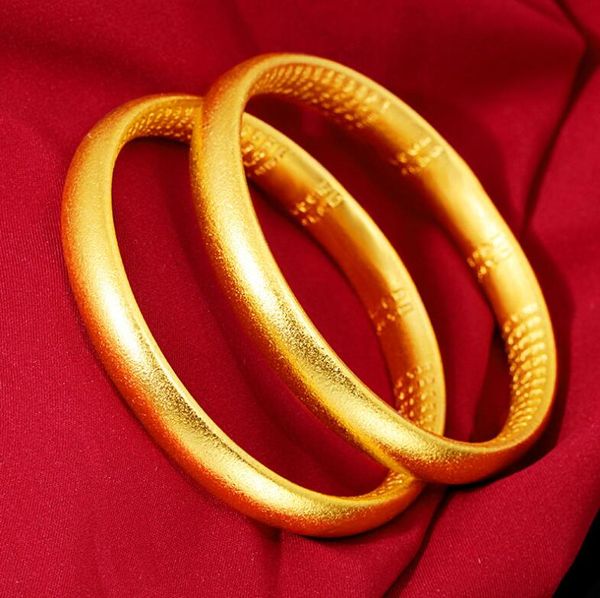 

sandblasting and electroplating bracelet jewelry for girl gift, Golden;silver
