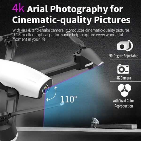 

professional foldable g05 drone aerial pography 4k hd gps positioning 5g wifirc quad-rotor remote control aircraft drones