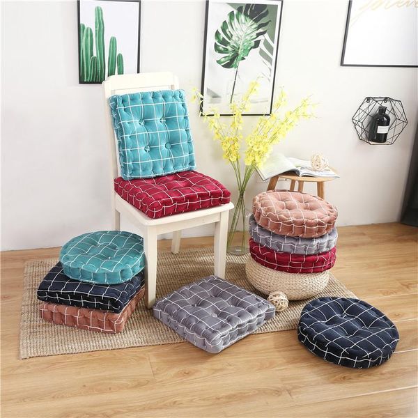 

cushion/decorative pillow cushion soft comfortable lattice seat square/round floor tatami home decor