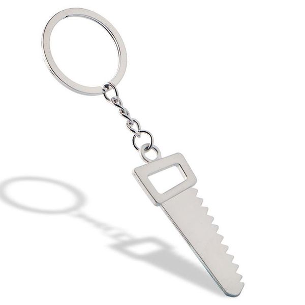 

keychains high end men's metal key chain advertising promotional gifts, Silver