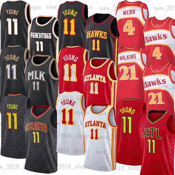 Trikot Basketball Trae 11 Young De'Andre 12 Hunter Spud 4 Webb Men Retro Pascal 43 Siakam Dwyane 3 Wade Tyler 14 Herro Jimmy 22 Butler