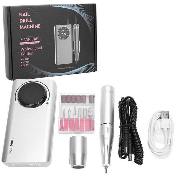 

nail dryers lamps lamp 35000rpm rechargeable electric drill pen machine portable grinding polisher uv