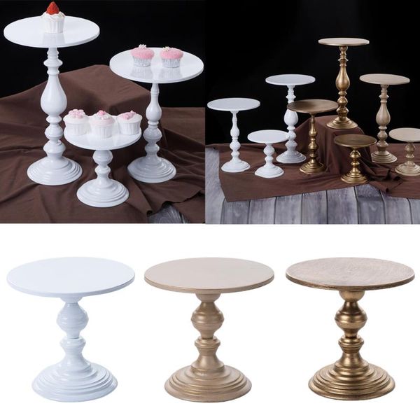 

round iron metal cake stand cupcake dessert display tray wedding tools other bakeware