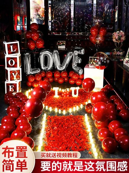 

decorations propose to decorate creative supplies balloon through props express ktv indoor scene light decoration package