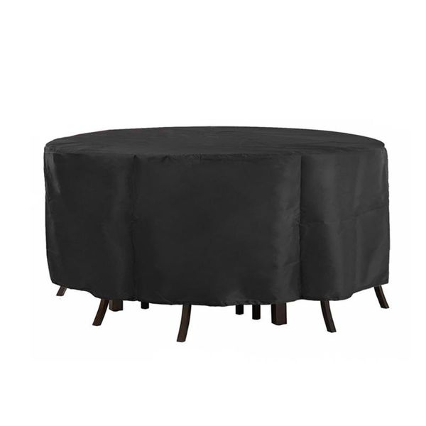 

chair covers outdoor yard for furniture waterproof uv resistance anti-fading cover medium round table chairs set