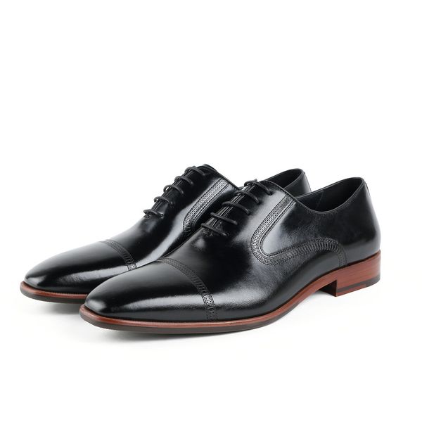 

mens business dress casual shoes for men soft genuine leather fashion mens comfortable oxford shoes black brown