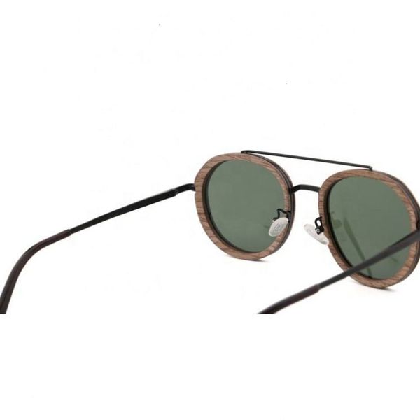 

highend accessories jhsport recycled custom wood sunglass, Black