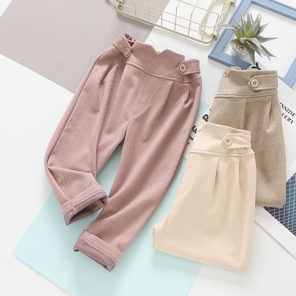 

baby girls casual pants spring 2021 trousers, Blue