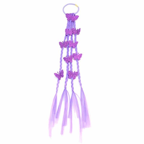 

hair clips & barrettes idealway cute kids baby pink purple butterfly shape braid rubber headband girl hairband ornaments headdress fashion a, Golden;silver