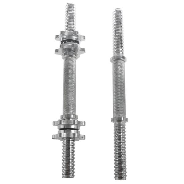

dumbbells 2pcs 14 inch standard threaded dumbbell handles adjustable bar fit 1 weight plate