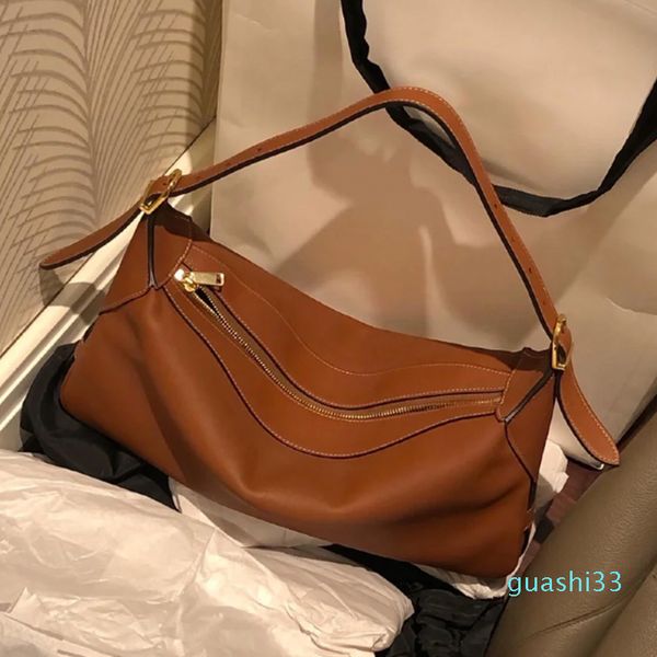 

genuine leather dumplings, tot method stick, armpit bag, female minority, high-level feeling, high-capacity commuting