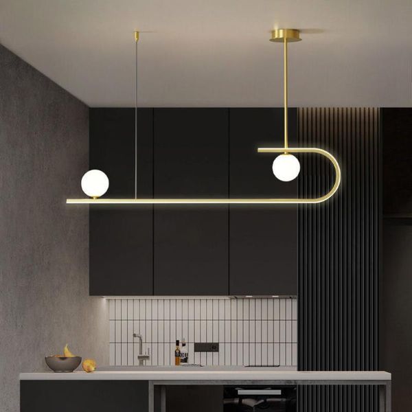 

pendant lamps led lights minimalist living room dining chandelier bedroom kitchen table cafe shop hanging lighting lamp