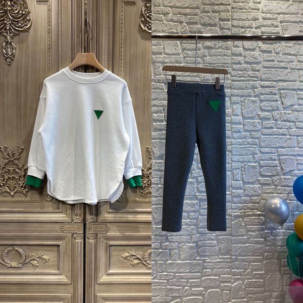 

kids girls white long sleeve t-shirts autumn baby girl cotton leggings clothes fashion outerwear children's clothing, Blue