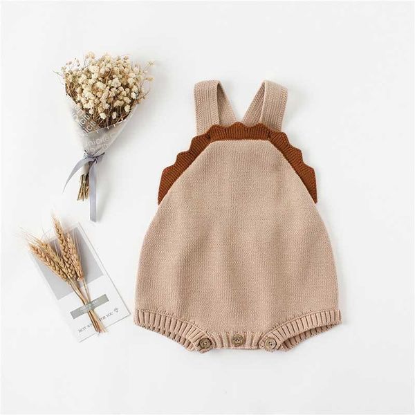 

rompers baby boys girls bodysuits with woolen ears sweaters buns butterflies conjoined clothes crawling jumpsuit, Blue