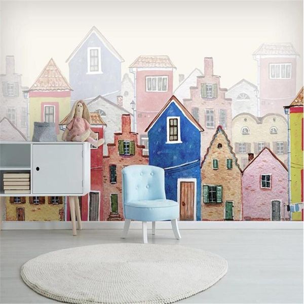 

wallpapers milofi nordisk byarkitektur tegneserie akvarellslotv bakgrunnsmaleri