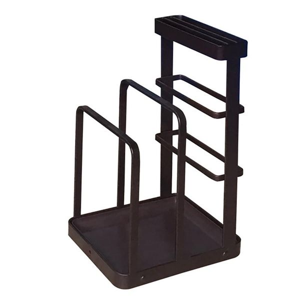 

hooks & rails 1pcs multifunction knife holder chopping board shelf kitchen storage rack kitchenware organizer
