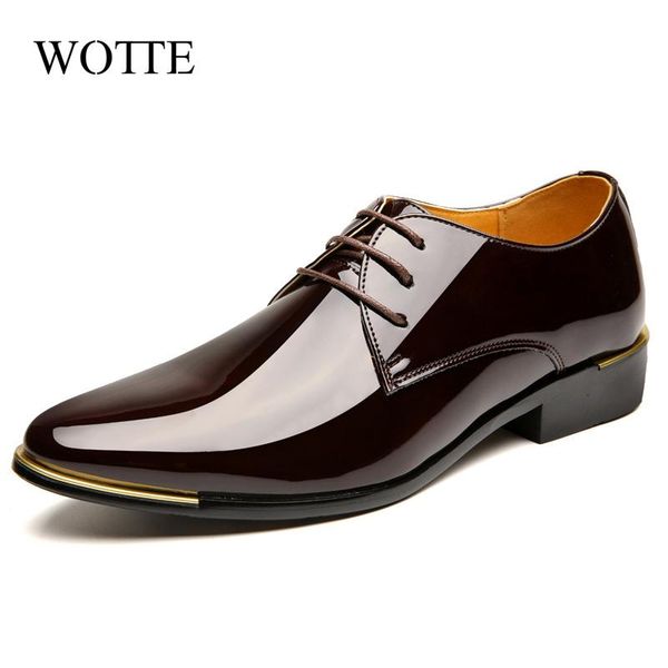 

dress shoes classic men leather formal travel casual business fashion black brown suits mens gents big size 38-44