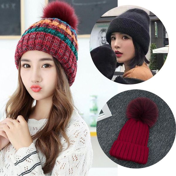 

beanie/skull caps 2021 winter hats for women men beanies knitted solid cool hat girls autumn female beanie warm bonnet casual cap wholesale, Blue;gray