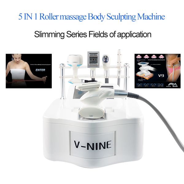 5 IN 1 Body Sculpting Vacuum Machine apparecchiature ad ultrasuoni domestiche cavitazione macchine rf per il rassodamento della pelle